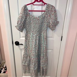 LoveShackFancy x Target midi floral dress